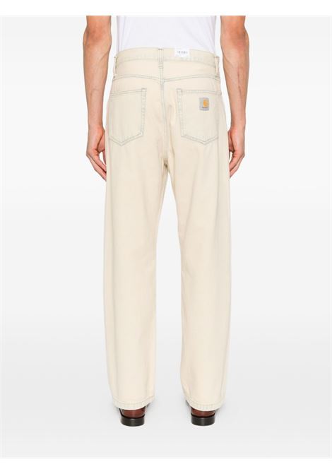 pantaloni landon uomo blu sabbia CARHARTT WIP | I03046801.SN